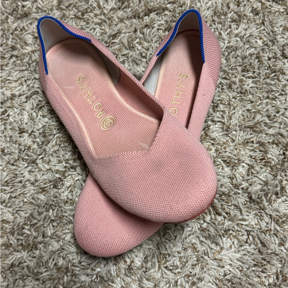 Rothy’s Pink/Blush Flats